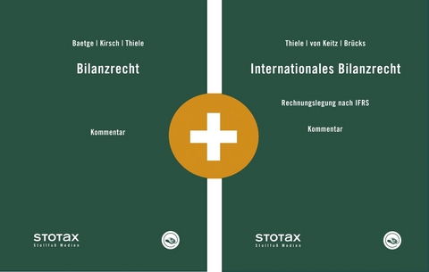 Kombi Bilanzrecht Kommentar + Internationales Bilanzrecht Kommentar - 