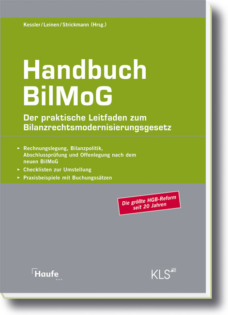 Handbuch BilMoG - Harald Kessler, Markus Leinen, Michael Strickmann