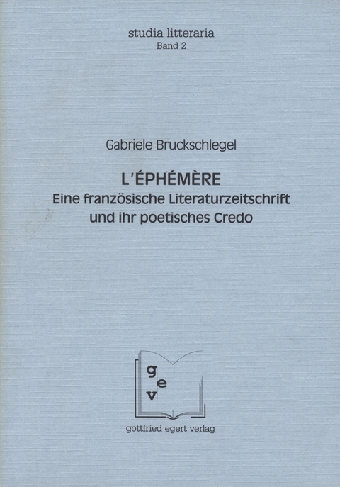 L'Ephémère - Gabriele Bruckschlegel