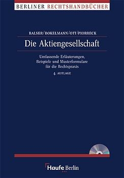 Die Aktiengesellschaft - Heinrich Balser, Gunter Bokelmann,  Ott, Karl F Piorreck