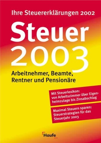 Steuer 2003 - Willi Dittmann, Gerhard Geckle, Rüdiger Happe, Reinhard Schnell