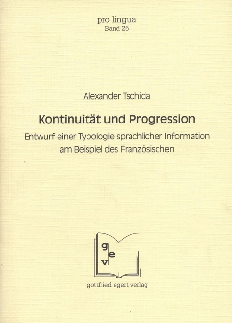 Kontinuität und Progression - Alexander Tschida