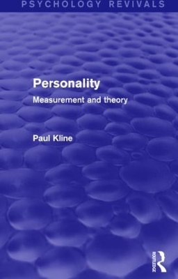 Personality (Psychology Revivals) - Paul Kline