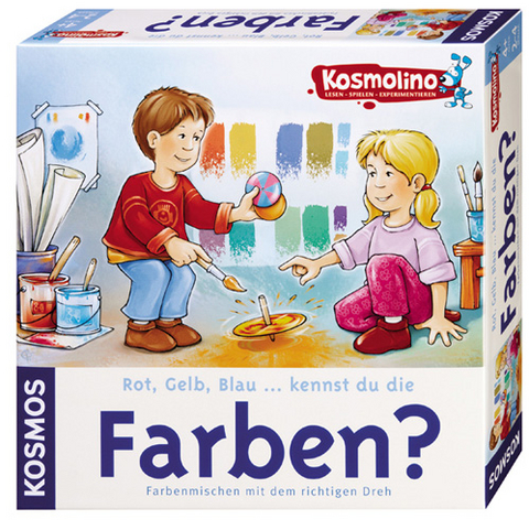 Rot, Gelb, Blau ... kennst du die Farben? (Kinderspiel) - 