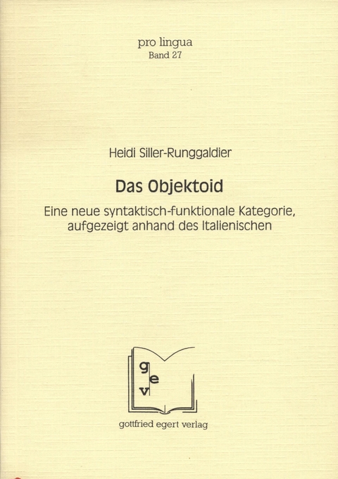 Das Objektoid - Heidi Siller-Runggaldier