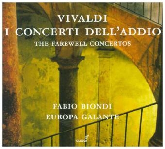 I Concerti dell'Addio / The Farewell Concertos, 1 Audio-CD - Antonio Vivaldi