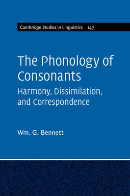 The Phonology of Consonants - Wm G. Bennett