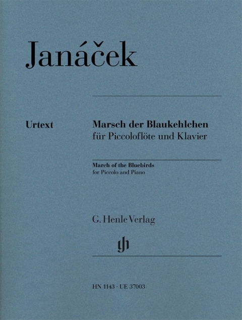 Leos Janácek - Marsch der Blaukehlchen für Piccoloflöte und Klavier - 