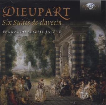 Six Suites de clavecin, 2 Audio-CDs - Charles Dieupart