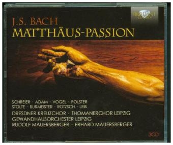 Matthäus-Passion, 3 Audio-CDs - Johann Sebastian Bach