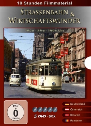 Straßenbahn und Wirtschaftswunder, 5 DVDs