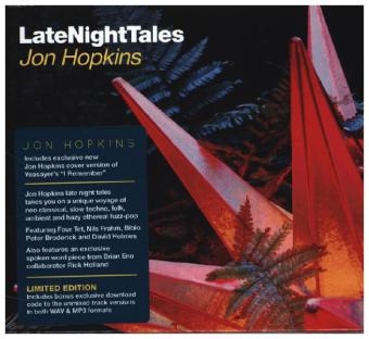 Late Night Tales, 1 Audio-CD + 1 MP3-CD (Limited Edition) - Jon Hopkins