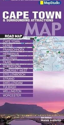 Road map Cape Town & surrounding attractions - MapStudio MapStudio
