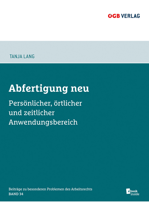 Abfertigung neu - Tanja Lang