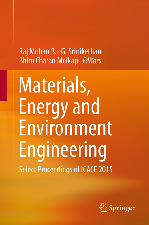 Materials, Energy and Environment Engineering - 