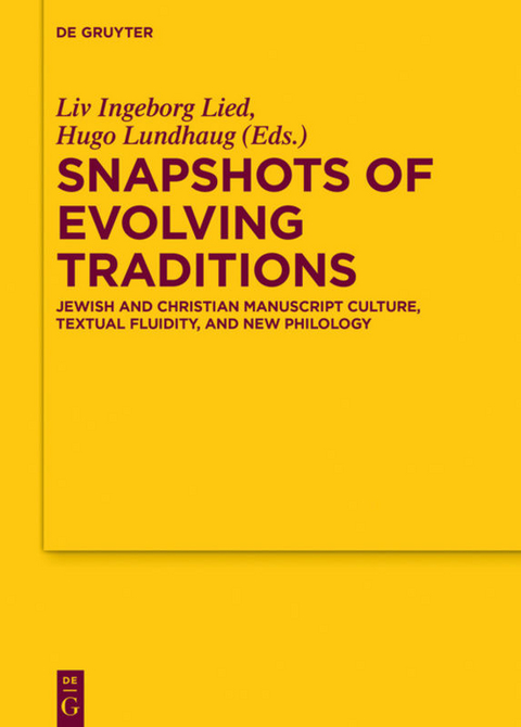 Snapshots of Evolving Traditions - 