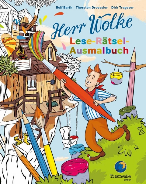 Herr Wolke - Lese-Rätsel-Ausmalbuch - Rolf Barth