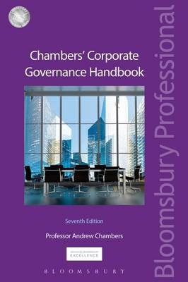 Chambers' Corporate Governance Handbook -  Porfessor Andrew D (UK) Chambers