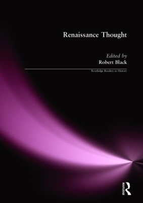 Renaissance Thought - Robert Black