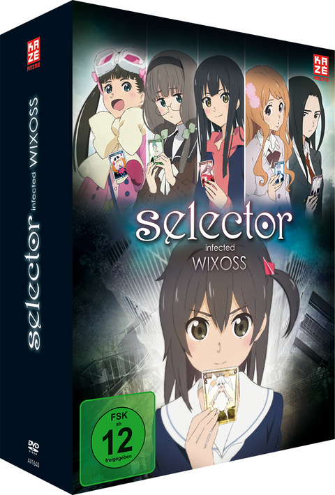 Selector Infected Wixoss - DVD 1 (2 DVDs) + Sammelschuber - Takuya Satō