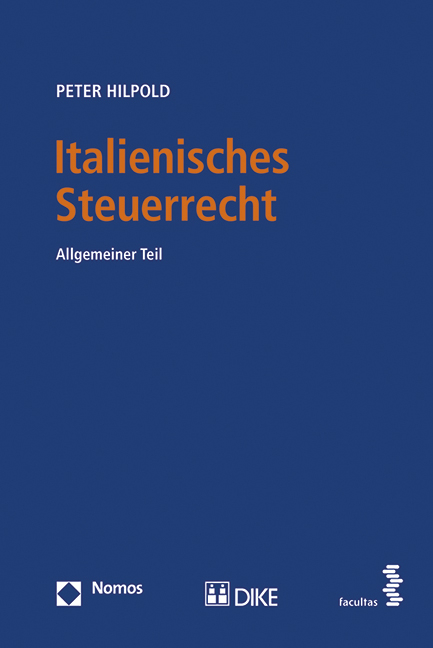 Italienisches Steuerrecht - Peter Hilpold