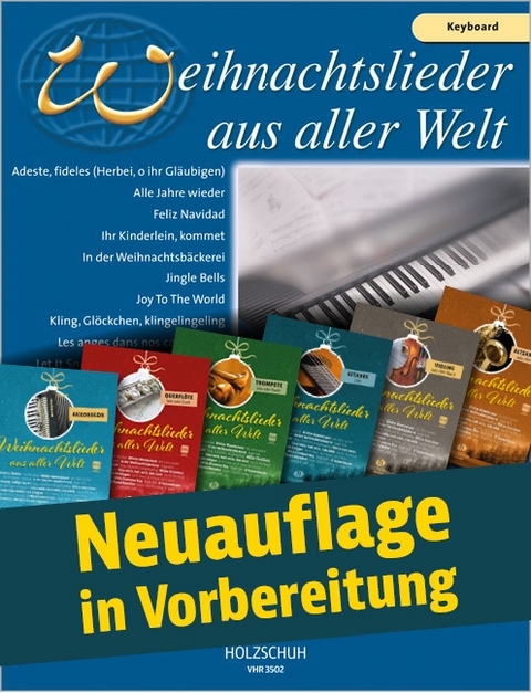 Weihnachtslieder aus aller Welt- Keyboard - 