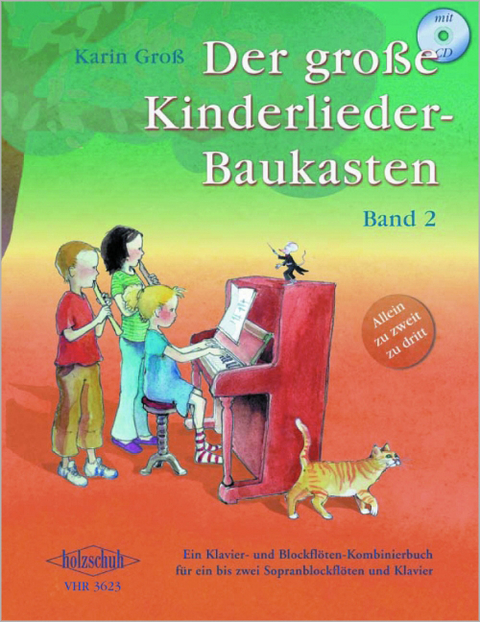 Der große Kinderlieder-Baukasten, Band 2 (mit CD) - 