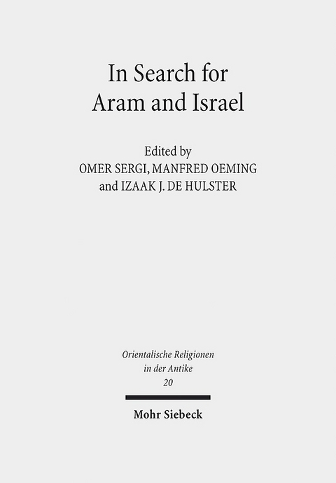 In Search for Aram and Israel - 