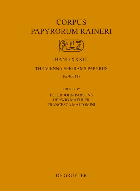 The Vienna Epigrams Papyrus - 