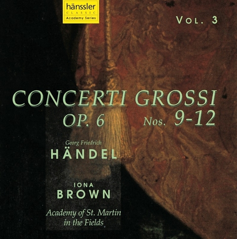 Concerti Grossi op. 6 Nos. 9-12, 1 Audio-CD - Georg Friedrich Händel