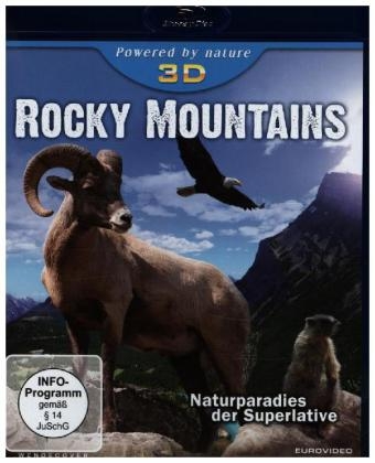 Rocky Mountains 3D, 1 Blu-ray