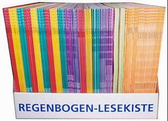 Regenbogen-Lesekiste. Texte für Erstleser. Bücher, Poster, Spiele, Kopiervorlagen. Materialien für den Anfängerunterricht - 
