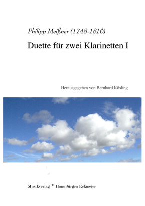 Meißner, Philipp (1748-1816): Duette für zwei Klarinetten I - 