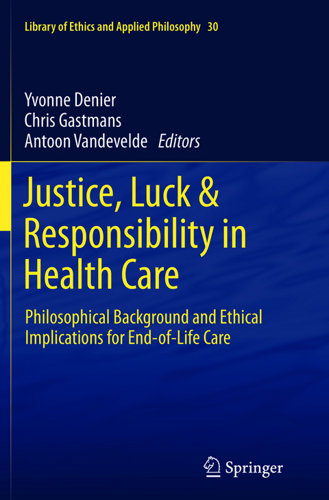 Justice, Luck & Responsibility in Health Care - 