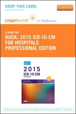 2016 ICD-10-CM Hospital Professional Edition - Elsevier eBook on Vitalsource (Retail Access Card) - Carol J Buck