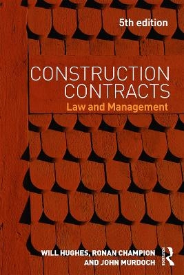 Construction Contracts - Will Hughes, Ronan Champion, John Murdoch