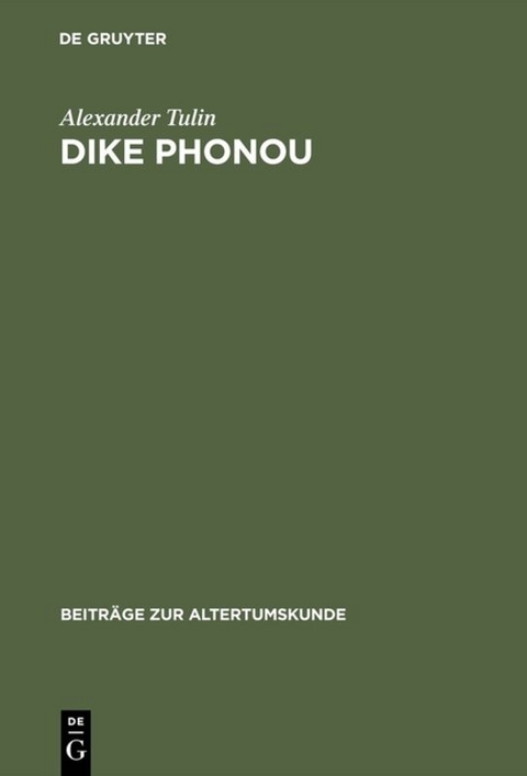 Dike Phonou - Alexander Tulin
