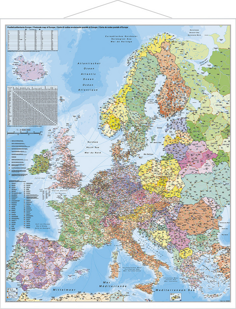 Europa Postleitzahlen - Heinrich Stiefel