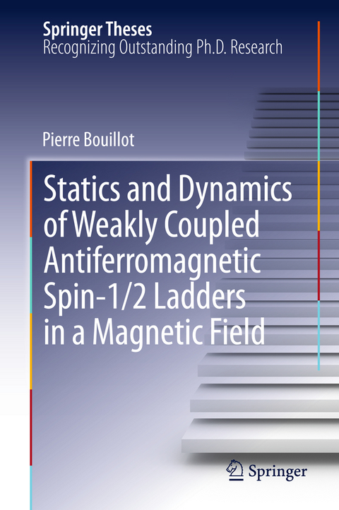 Statics and Dynamics of Weakly Coupled Antiferromagnetic Spin-1/2 Ladders in a Magnetic Field - Pierre Bouillot