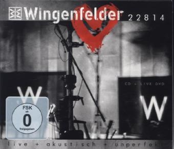 22814 Live - Akustisch - Unperfekt, 1 Audio-CD + 1 DVD (Ltd. Edit.) -  Wingenfelder