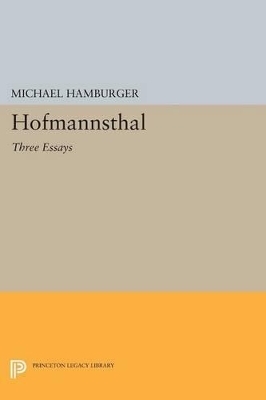 Hofmannsthal - Michael Hamburger