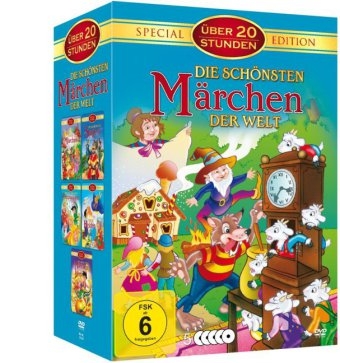 Die schönsten Märchen der Welt, Special Edition, 5 DVDs