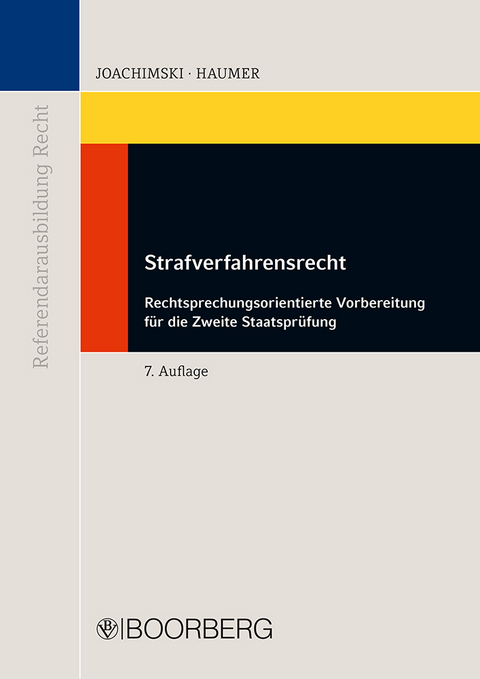 Strafverfahrensrecht - Jupp Joachimski, Christine Haumer