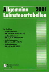 Allgemeine Lohnsteuertabellen 2001