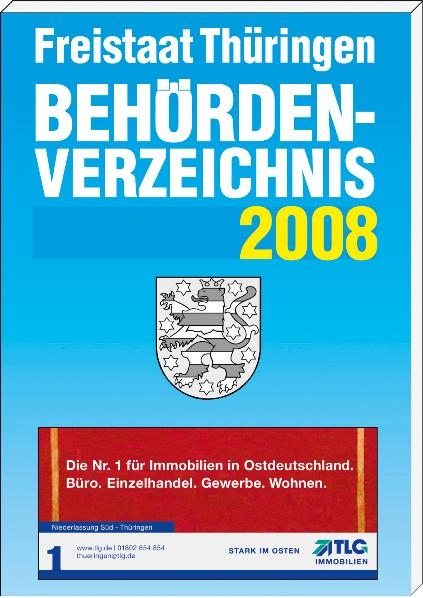 Behördenverzeichnis Freistaat Thüringen 2008