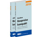 BKI Baupreise kompakt 2018 - Neubau + Altbau - Gesamtpaket - 