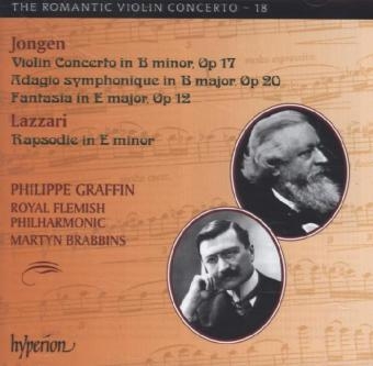 Romantic Violin Concerto. Vol.18, 1 Audio-CD - Sylvio Lazzari, Joseph Jongen