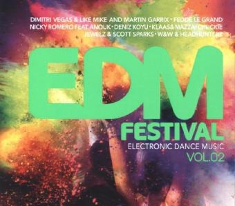 EDM Festival, 3 Audio-CDs. Vol.2 -  Various