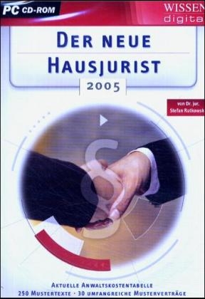 Der neue Hausjurist 2005, CD-ROM - Stefan Rutkowsky