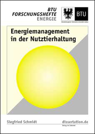 Energiemanagement in der Nutztierhaltung - Siegfried Schmidt